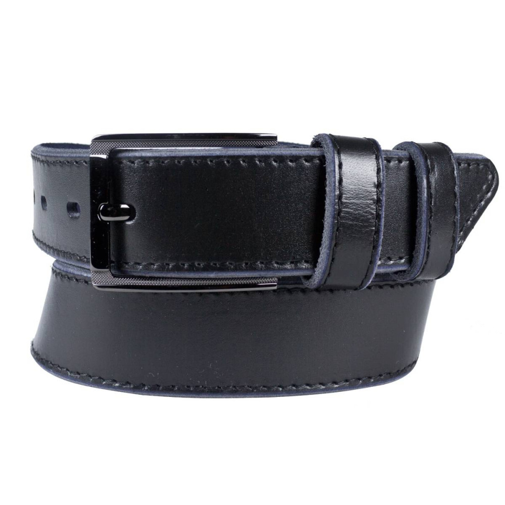 Кожаный ремень Cintello black (арт. 9042-01) Кожаный ремень Cintello black (арт. 9042-01)
