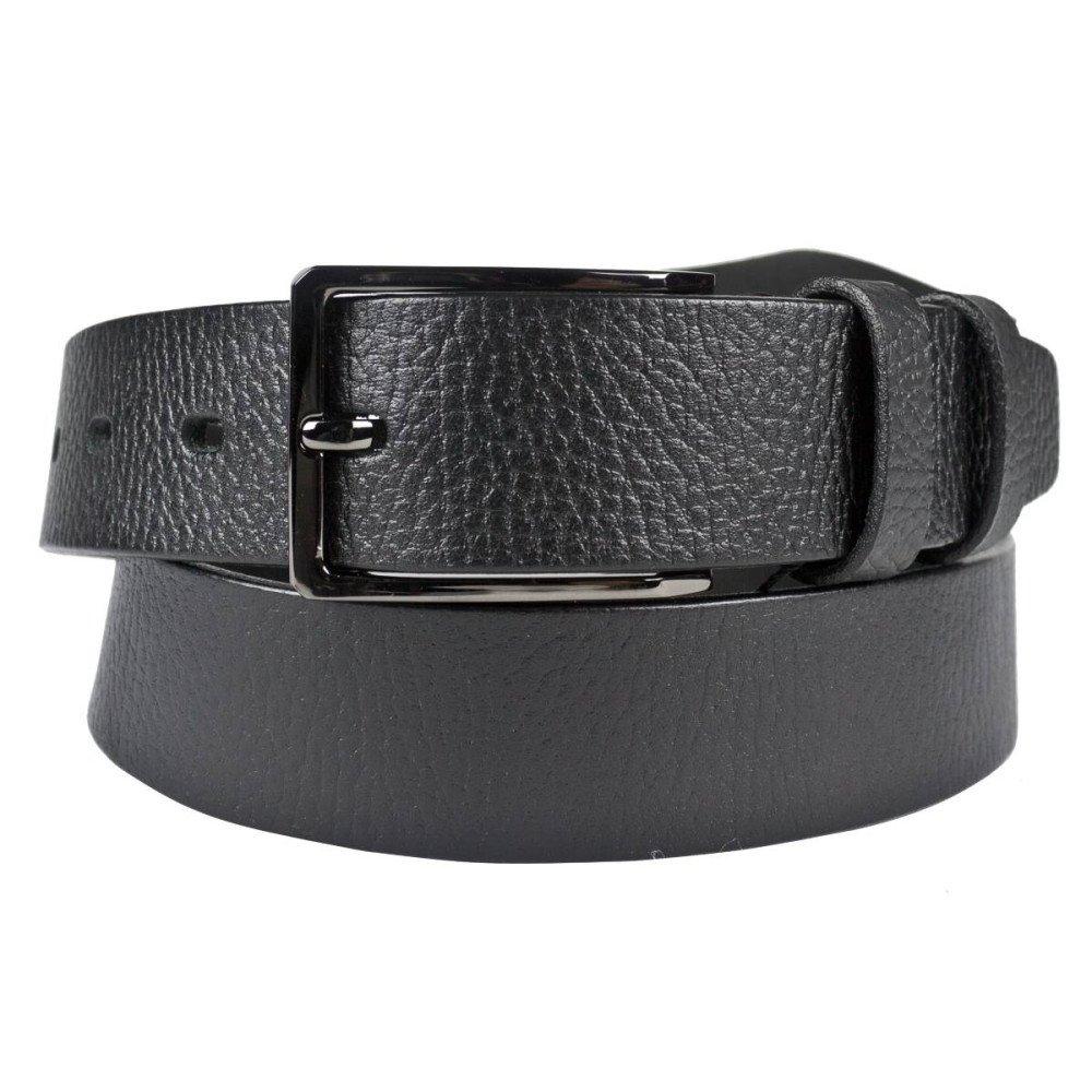 Кожаный ремень Genzano black (арт. 9012-01) Кожаный ремень Genzano black (арт. 9012-01)