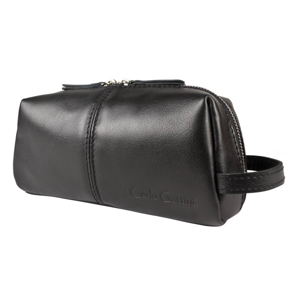 Кожаный несессер Colleferro black (арт. 6005-01) Кожаный несессер Colleferro black (арт. 6005-01)