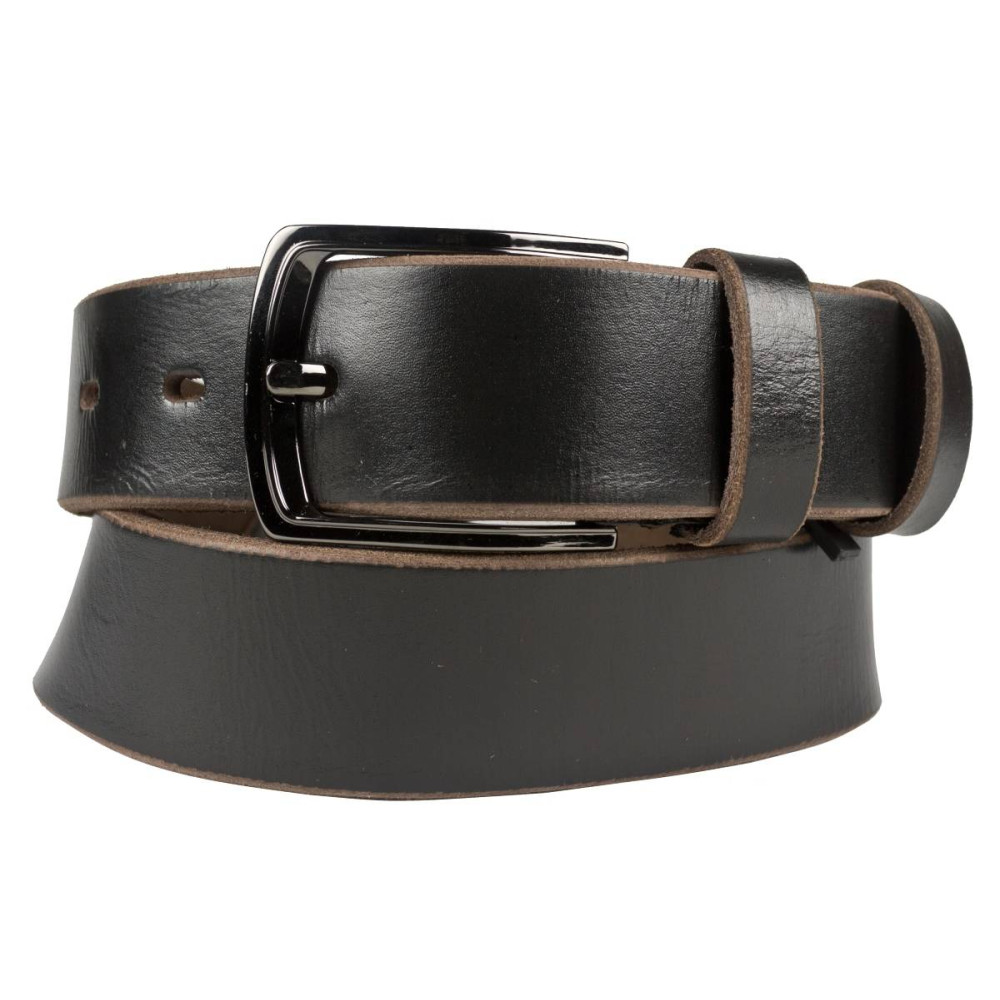 Кожаный ремень Renaro black (арт. 9009-05) Кожаный ремень Renaro black (арт. 9009-05)