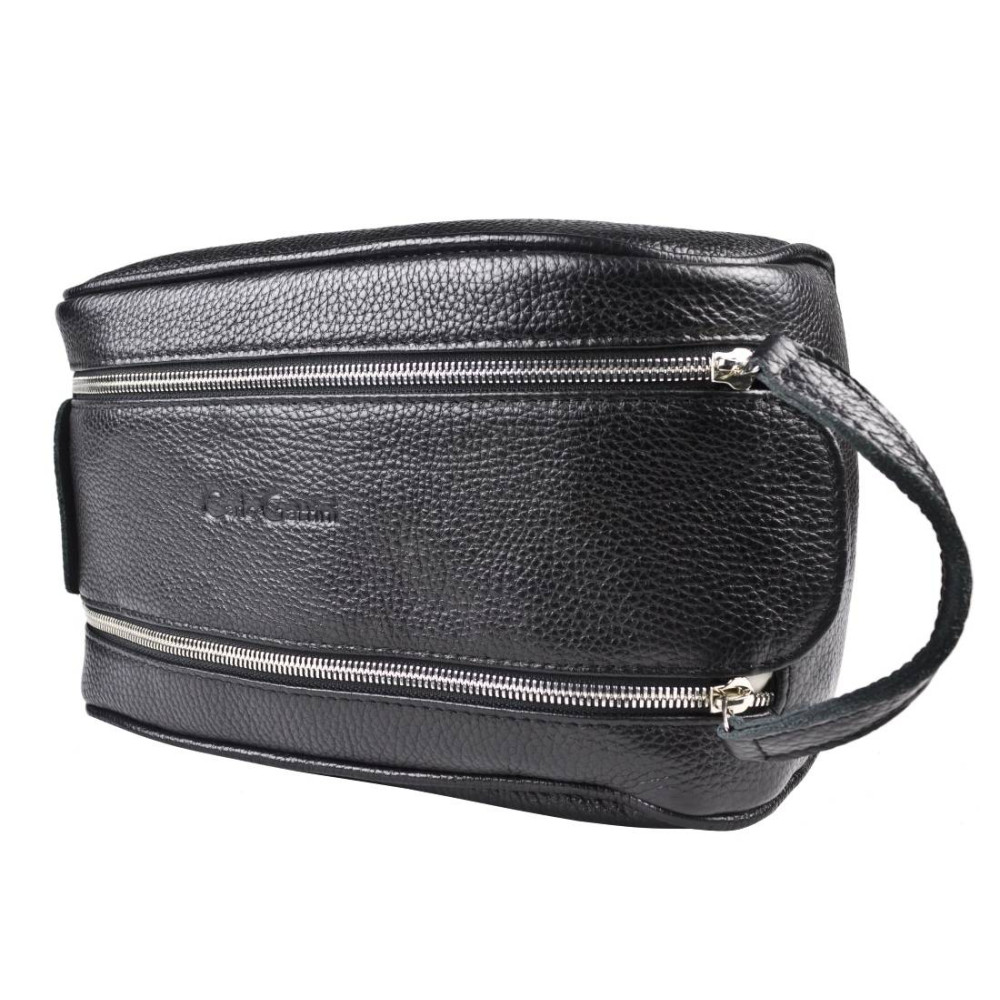 Кожаный несессер Vione black (арт. 6007-01) Кожаный несессер Vione black (арт. 6007-01)