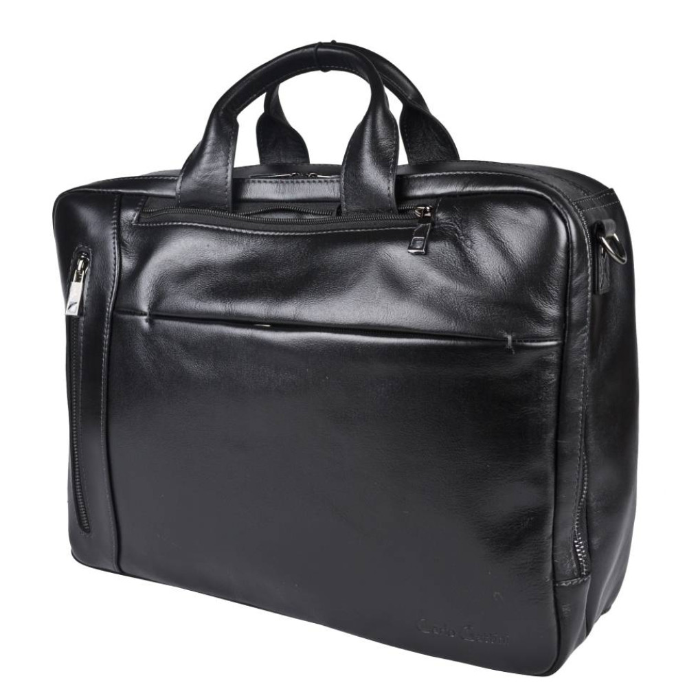 Кожаная сумка-рюкзак Martellago black (арт. 3089-01) Кожаная сумка-рюкзак Martellago black (арт. 3089-01)